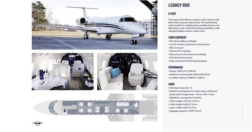 Embraer Legacy 650